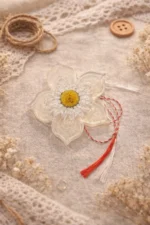 Broșe florale handmade - imagine 3