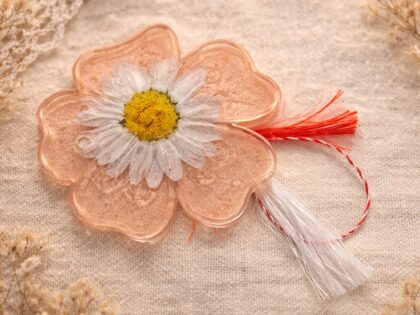 Broșe florale handmade